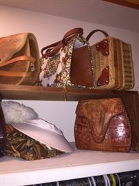 Nice collection of vintage bags