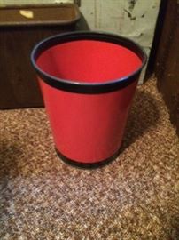 Fibrcan wastebasket from 1930's