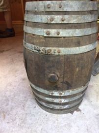 Antique wine cask