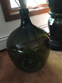 Vintage demi john bottle