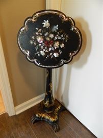 Hand painted tip top table