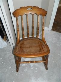 Vintage small rocking chair