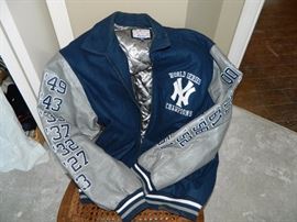 New York Yankees baseball jacket for Wirld Series
