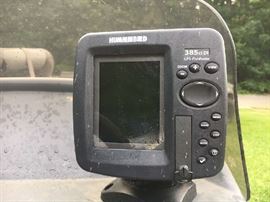 Hummingbird on Triton bass boat