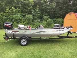 Triton bass boat