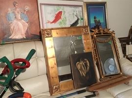 Paintings, pictures & mirrors