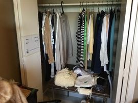 Name brand clothing and purses