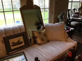 Sofa & additional mirror
