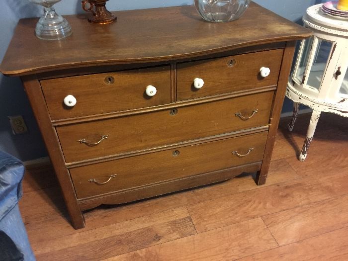 Antique oak chest