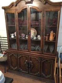 Vintage china hutch