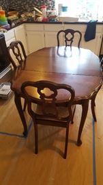 Dining Table & 4 Chairs