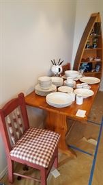 Dinnerware, Table, Rowboat Shelf