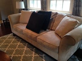 Suede Sofa