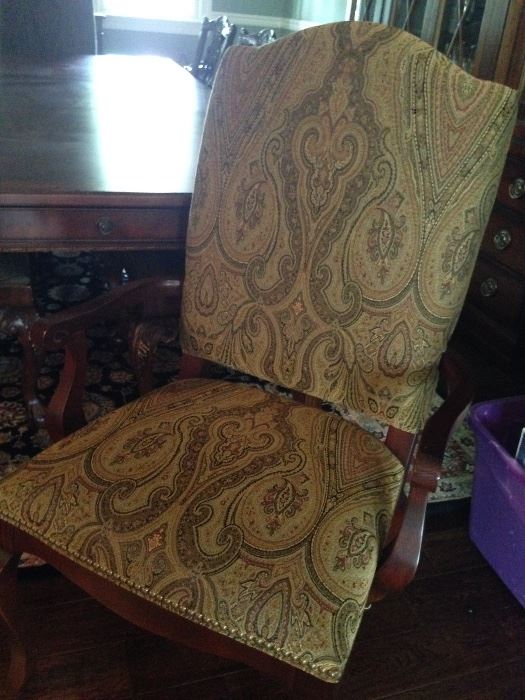 Ethan Allen Dining Room Arm Chairs (2)