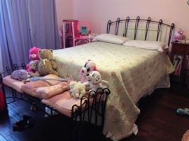 Iron Bed Frame, Bench