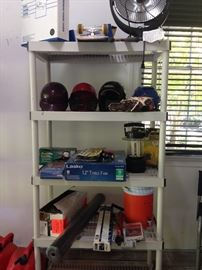 Helmuts, Fans, Shelving