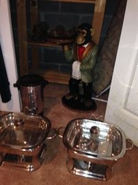 Chafing Dishes, Monkey Silent Butler