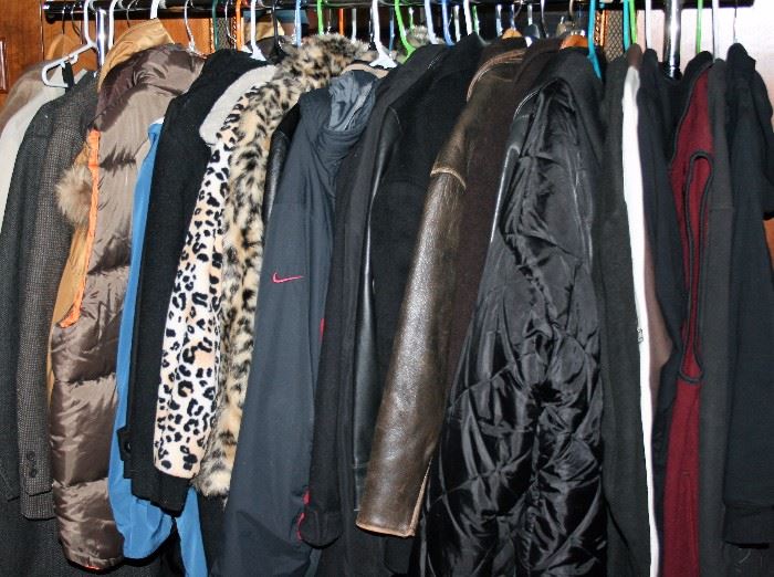 Stock up on winter coats and leather jackets. 