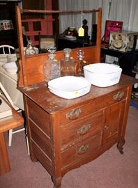 Antique Dry Sink Dresser