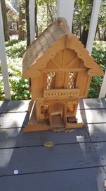 Bird house hand made not painted