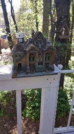 Old hand made bird house
