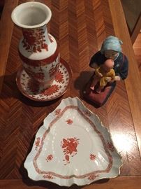 Herend and other porcelain