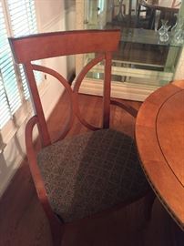 Hickory White Arm Chair (2)