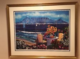 Eleanor Lane signed serigraph