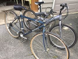 Bikes by Giant and Novara