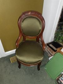 vintage slipper chair