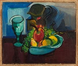 Ben Benn (American, 1884-1983) Still Life with Fruit