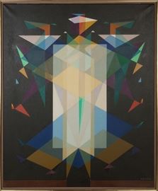 Alfred D. Crimi (American, 1900-1994) "Kibuki"