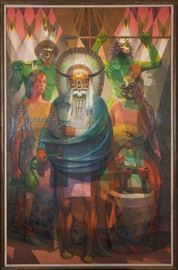 Alfred D. Crimi (American, 1900-1994) "Medicine Man"