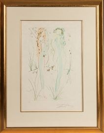 Salvador Dali (Spanish, 1904-1989) "Song of Solomon"