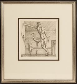 Paul Cadmus (American, 1904-1999) Dancers