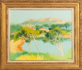 Jacques Eitel (French, 1926-2006) "Le Dramont"