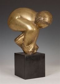 Lorrie Goulet, NA (American, Born 1925) Bronze Sculpture