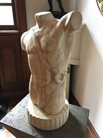 classical plaster sculpture