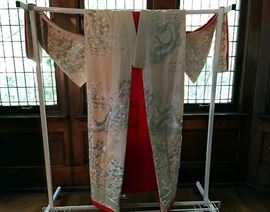 vintage Japanese Wedding Kimono