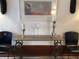 Modern pieces in this terrific and diverse moving sale