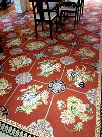 Portugese Needlepoint Carpet