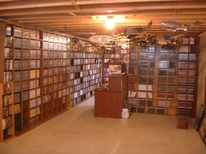 Thousands of DVDS  Movies, etc...