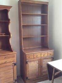 1960s Ethan Allen book hutch