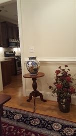 19th Century Candlestick Table Walnut American.