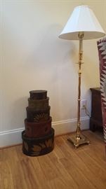 Brass Floor Lamp