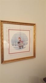 P. Buckley Moss signed and numbered limited edition prints.