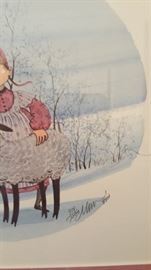 P. Buckley Moss. signed and numbered