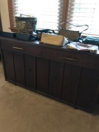 Mid century modern server.