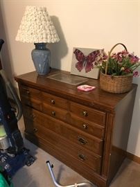 Broyhill wooden bachelor chest.