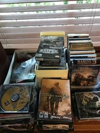 Lots of computer games!